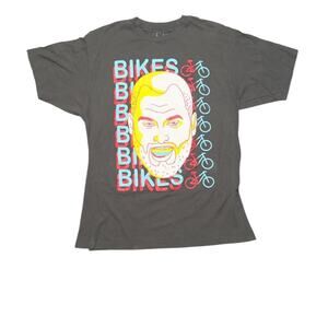 YMH Bikes Graphic Tee – Black Moto-Inspired Y2K Streetwear Shirt